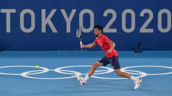 Tiba di Tokyo, Novak Djokovic Langsung Jajal Lapangan Olimpiade