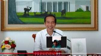 Anak Indonesia Curhat Jenuh Sekolah Daring, Begini Jawaban Jokowi