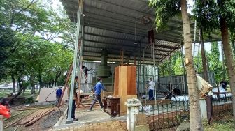 Beroperasi Besok, Melongok Persiapan Mesin Krematorium Jenazah Covid di TPU Tegal Alur