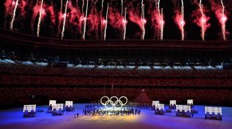 Pembukaan Olimpiade Tokyo Diwarnai Untaian Doa untuk Korban Covid-19