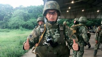 Tak Disangka! Anak Deddy Mizwar Tentara, Ini 5 Foto Zulfikar Rakita Dewa