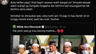 Viral Jemaah Sebut Covid-19 Hanya Muncul di Rumah Sakit, Corona Tak Ada di Masjid