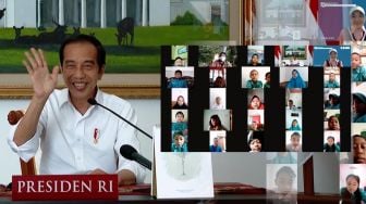 Presiden Jokowi Ingin Anak Indonesia Terus Semangat Belajar di Tengah Pandemi