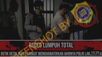 CEK FAKTA: Benarkah Habib Rizieq Lumpuh Total di dalam Penjara?