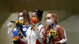 China Raih Medali Emas Pertama Olimpiade Tokyo 2020