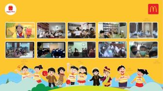 McDonald&#039;s Rayakan Hari Anak Indonesia 2021 Secara Virtual Bersama Anak-anak Panti Asuhan