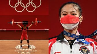 Air Mata Ibu Warnai Keberhasilan Windy Cantika Aisah Sabet Medali Olimpiade Tokyo