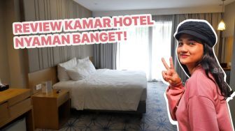 Keseruan Aurel Bintang Suara Review Kamar Hotel, Nyaman Banget!