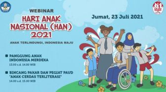 HAN 2021, Kemendikbudristek Selenggarakan Panggung Anak Indonesia Merdeka