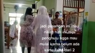 Viral Penghulu Tolak Nikahkan Pengantin Belum Swab, Pengantin Diarak ke Puskesmas