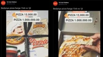 Bikin Emosi! Pria Ungkap Beda Pizza Rp15 Ribu Sama Rp1 Juta, Endingnya Bikin Elus Dada