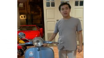 Crazy Rich Surabaya Lelang Vespa Kesayangan untuk Bantu Korban Covid-19, Laku Ratusan Juta