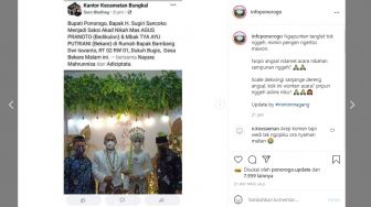 Sorot Viral Foto Bupati Ponorogo Hadiri Akad Nikah saat PPKM, Warganet: Ruwet..!