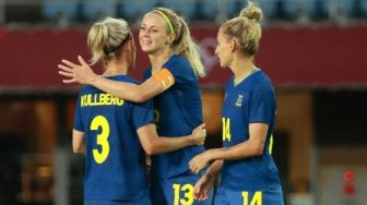 Jadwal Sepak Bola Olimpiade Tokyo: Swedia vs Kanada Perebutan Medali Emas Putri