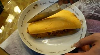 Buat Sarapan Hari Ini, Ini Resep Omurice alias Nasi Goreng Omelet Jepang