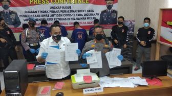 Sejak PPKM Darurat Berlaku, Permintaan Hasil Swab Palsu di Banten Meningkat