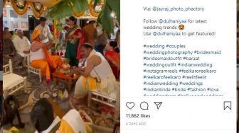 Viral Video Pengantin Pria Kerja Saat Menikah, Masih Sempat Pangku Laptop