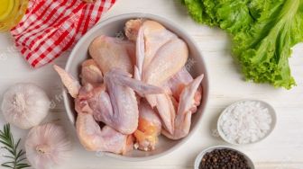 Bikin Mual Massal, Viral di TikTok Video Perempuan Lahap Makan Daging Ayam Mentah