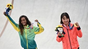 Sabet Medali, Dua Atlet Berusia 13 Tahun Ini Bikin Sejarah di Olimpiade Tokyo 2020