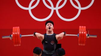 Merah Putih Berkibar Lagi di Olimpiade Tokyo, Indonesia Tambah Perunggu dari Angkat Besi