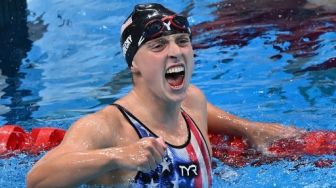 Katie Ledecky Sabet Medali Emas di Nomor Baru Renang Olimpiade