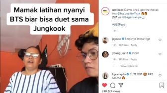 Viral, Kekompakan Ibu dan Anak Nyanyi Life Goes On BTS