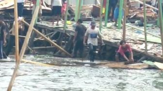 Rumahnya Hancur Dihantam Gelombang Laut, Warga Pesisir Bandar Lampung Dipindah ke Rusunawa