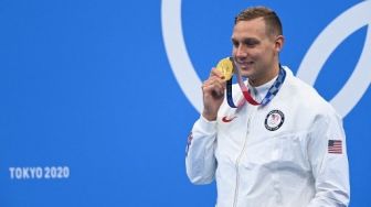 Olimpiade Tokyo: Caeleb Dressel Raih Emas 100m Gaya Bebas Putra