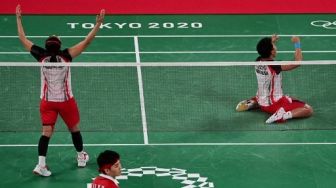 Taklukkan Pasangan China, Greysia/Apriyani Melaju ke Semifinal Olimpiade Tokyo