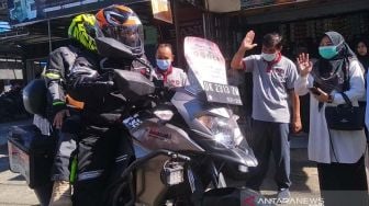 Perjalanan Suami Istri Motoran Keliling Indonesia, Siap Berbagi Inspirasi Toleransi