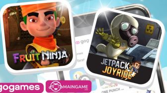 Game Fruit Ninja dan Jetpack Joyride Kini Tersedia di Gojek