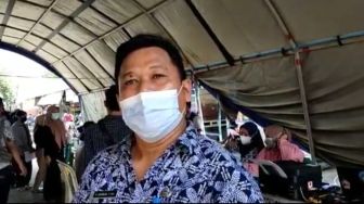 Kartu Vaksin Covid-19 Jadi Syarat Berjualan di Pasar Rangkasbitung