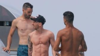 Sewa Kapal Pesiar Mahal, Messi Liburan Bareng Suarez dan Fabregas di Ibiza