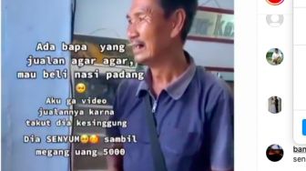 Power of Netizen Baik, Bapak Ini Dapat Rp108 Juta setelah Video Beli Nasi Rp5000 Viral