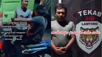 Viral Preman Palak Sopir Truk Malah Kena Mental, Warganet: Kayak Kerupuk Kecelup Kuah Soto