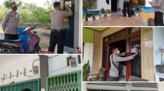 Rumah Warga Isoman di Sekadau Ditempeli Stiker, Ini Tujuannya