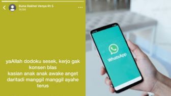 Heboh WA Story Buna Rakhel Venya: Kasihan Anak-anak Manggil Ayah Terus