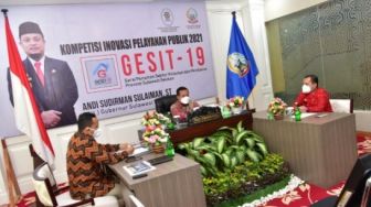 Inovasi Gesit-19 Pemprov Sulsel Lolos Top 45 Nasional