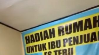 Curi Perhatian Warganet, Kini Penjual Es Tebu Nangis Dapat Rumah