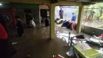 Hujan Guyur Bogor, Pabuaran Bojonggede Dilanda Banjir