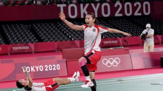 Greysia/Apriyani Jadi Ganda Putri Pertama Indonesia Peraih Emas Olimpiade