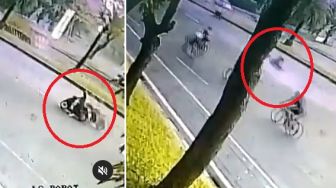 Bikin Merinding! Detik-detik Moge Tabrak Honda BeAT di Bintaro, Pemotor Tewas di Tempat