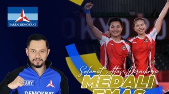 Viral Para Pejabat Rebutan Beri Selamat Greysia-Apriyani Bak Kampanye, Ada yang Tak Ikhlas