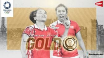 Bukan Greysia/Apriyani, BWF Sempat Blunder Anggap Wakil China yang Raih Emas Olimpiade