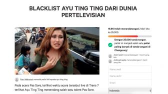 Disebut Artis Tidak Punya Etika, Petisi Blacklist Ayu Ting Ting Semakin Menggema di Medsos