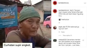 Curhat Sopir Angkot Hadapi Pandemi: PPKM Diperpanjang, Penumpang Sepi, Bensin Minta Istri