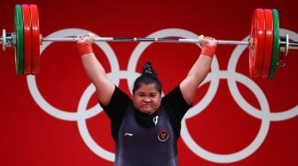 Nurul Akmal Finis Posisi Lima, China Dominasi Angkat Besi Olimpiade Tokyo
