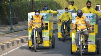 Aksi DLH Kota Bogor, Angkut Sampah Pakai Sepeda Motor Listrik