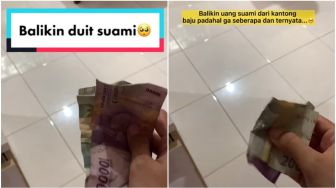 Balikin Uang Suami yang Ketinggalan di Cucian, Istri Nemu Harta Karun yang Tak Terduga