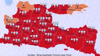 Berikut Ini Daftar Kabupaten dan Kota di Jatim Memperpanjang PPKM Level 4